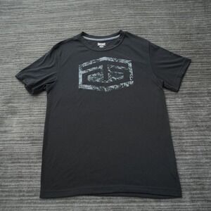 Tapout T Shirt Men Dark Gray 2016 Space Dye Camo Short Sleeve Crew Tee Medium